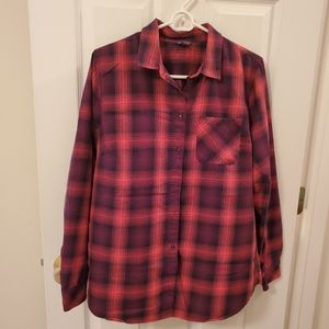 Womens Eddie Bauer Button Up Top